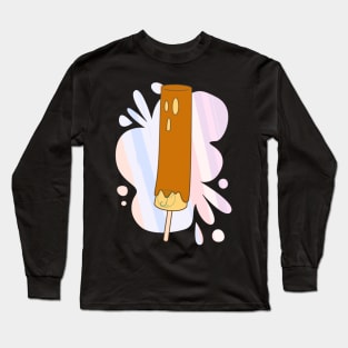 Pastel Goth Ghost Ice Cream long Long Sleeve T-Shirt